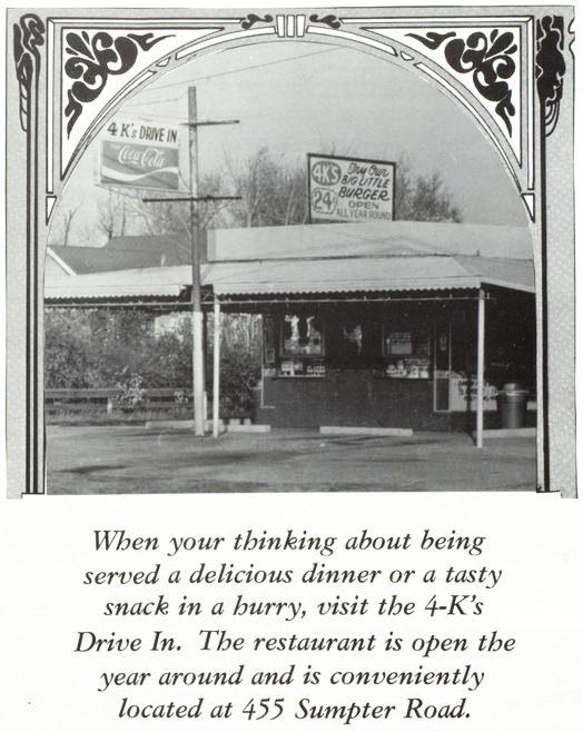 4 K's Drive-in (Friendly Frank's Country Dairy)